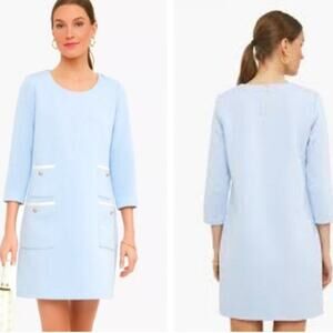 Tuckernuck Francoise Mod Mini Dress Light Blue Women's Size Small